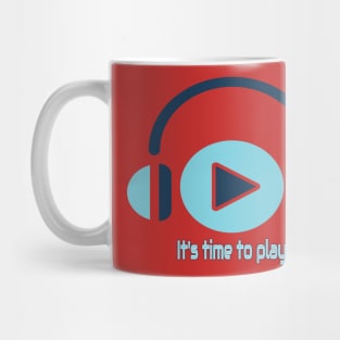 It's time to play - cool music lover Mug